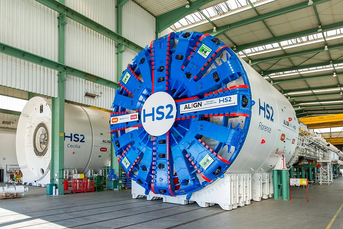 Align JV Takes Delivery of HS2 Giant Tunnelling Machines