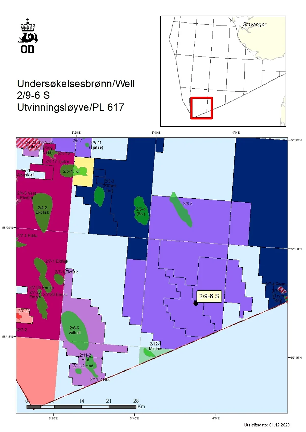 NPD Grants Drilling Permit for Well in Licence 617 to MOL Norge