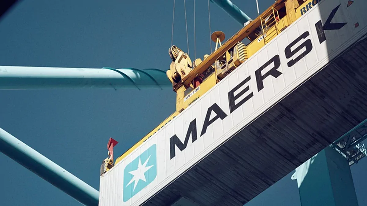 AP Moller Maersk to Dhift Vessel to Terminal in Kalundborg