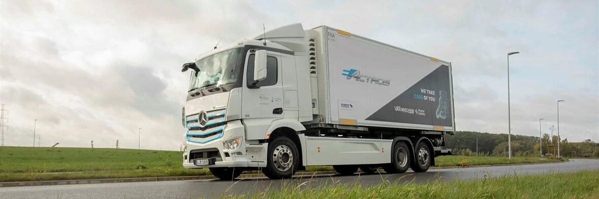 Van Mieghem Logistics Tests Mercedes-Benz eActros in Belgium