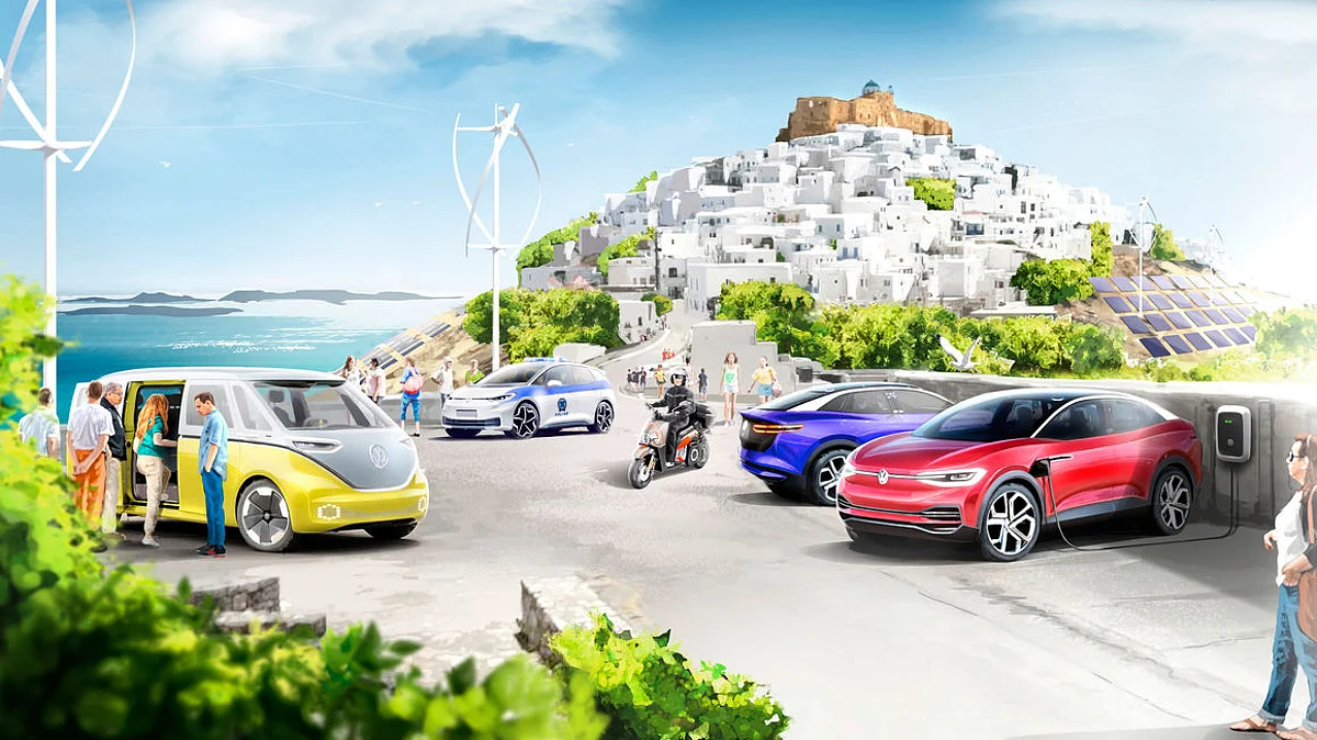 Volkswagen & Greece Model Island for Climate-Neutral Mobility