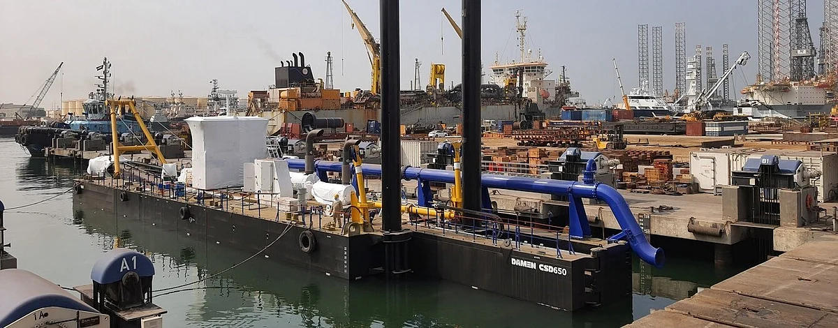 Damen Launches CSD 650 Cutter Suction Dredger