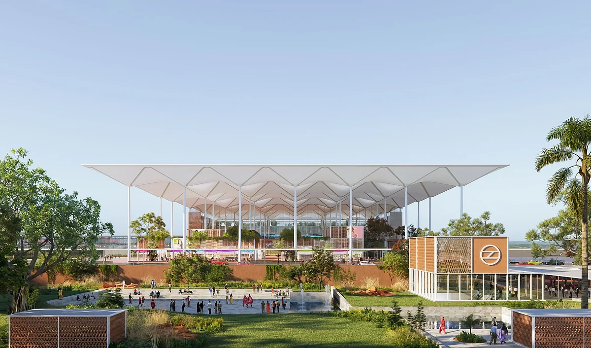 Grimshaw Designs Delhi Noida International Airport Terminal