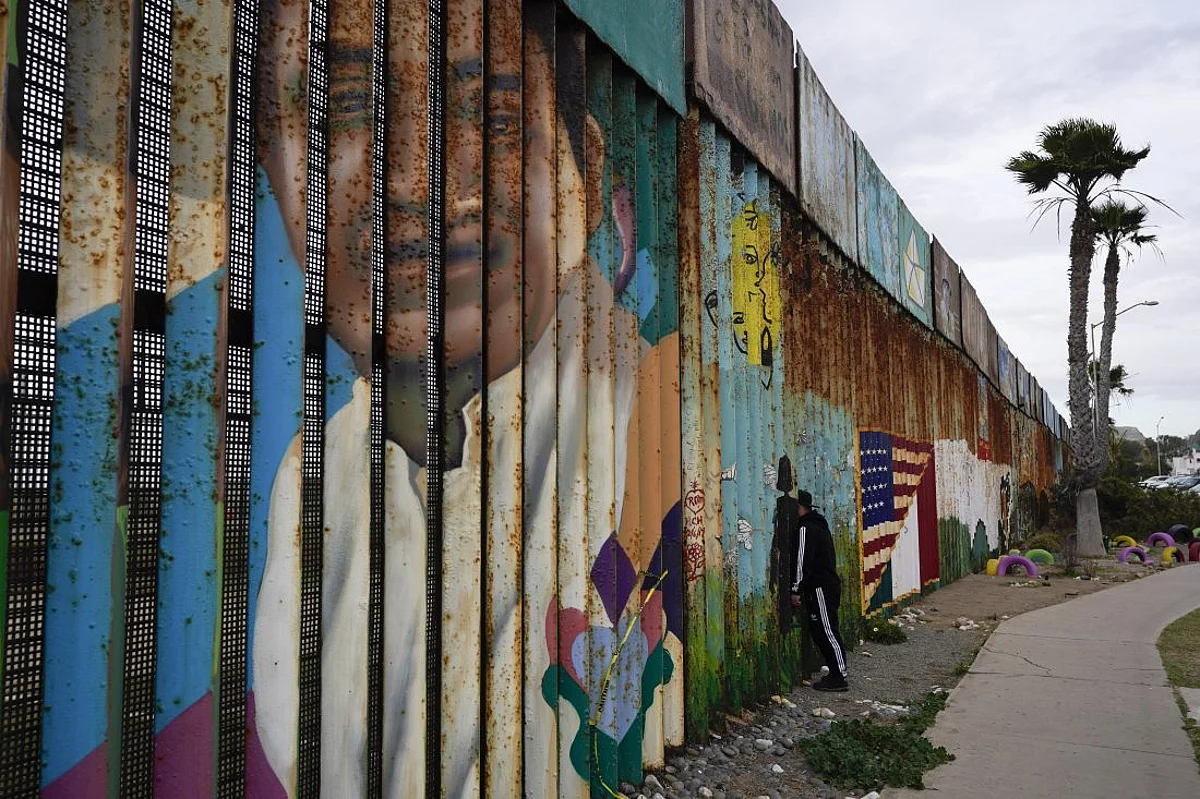Mr Biden Halts Work on US Mexico Border Wall