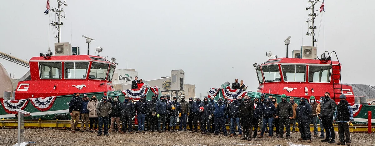 Great Lakes Towing Company Names 2 Damen Stan Tugs