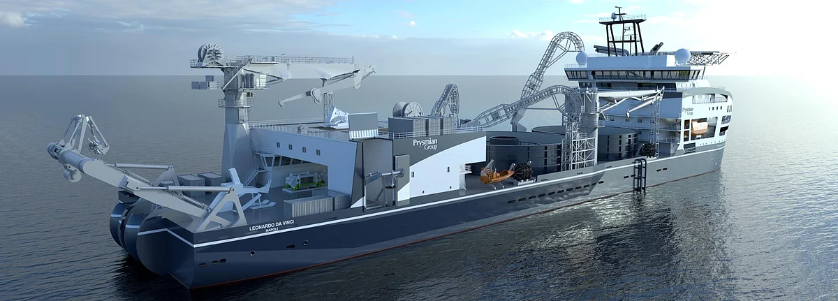 Wartsila Retractable Thrusters in Leonardo Da Vinci