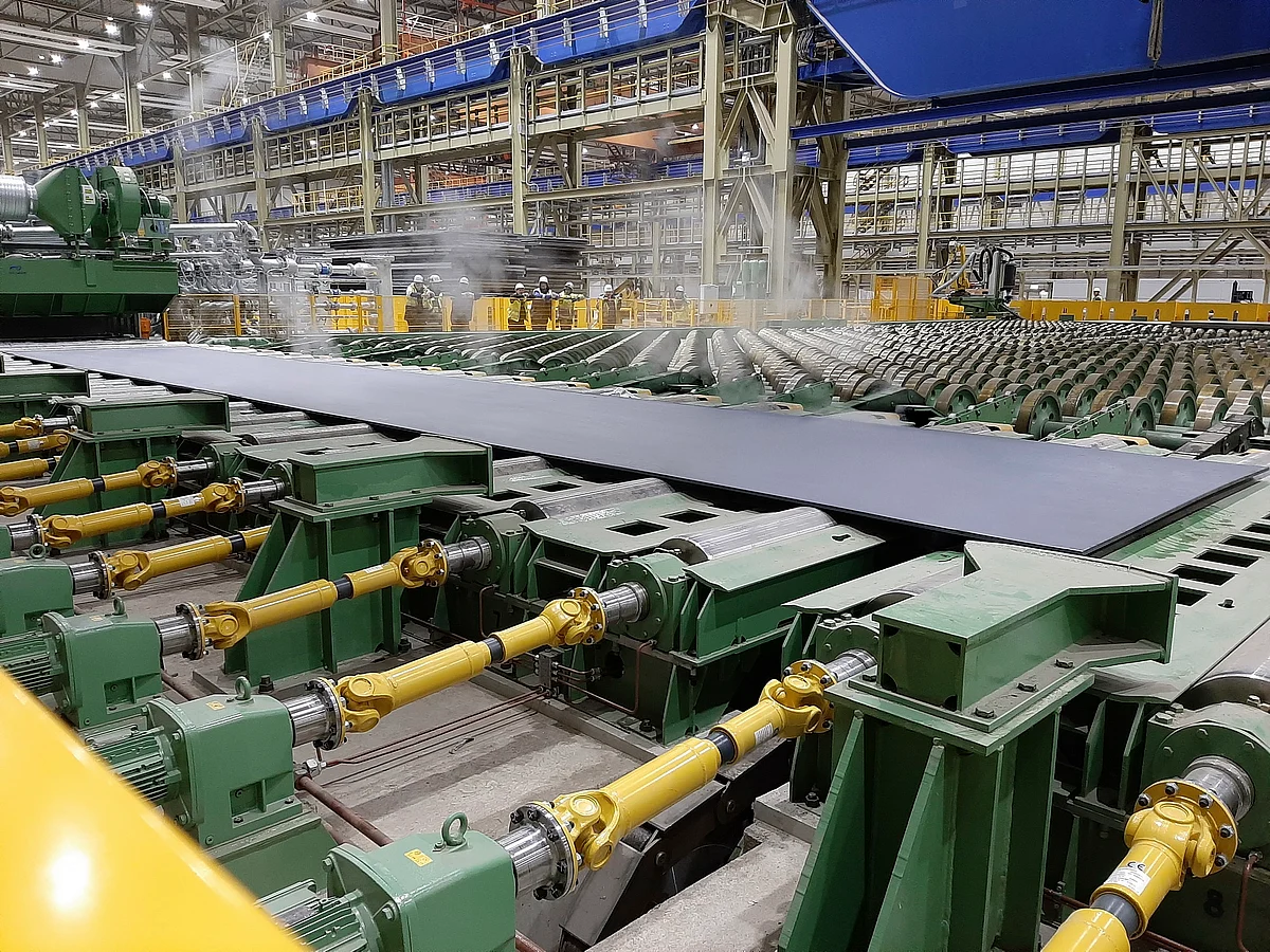 SMS Heat Treatment Line Produces Plate at Ilsenburger Grobblech