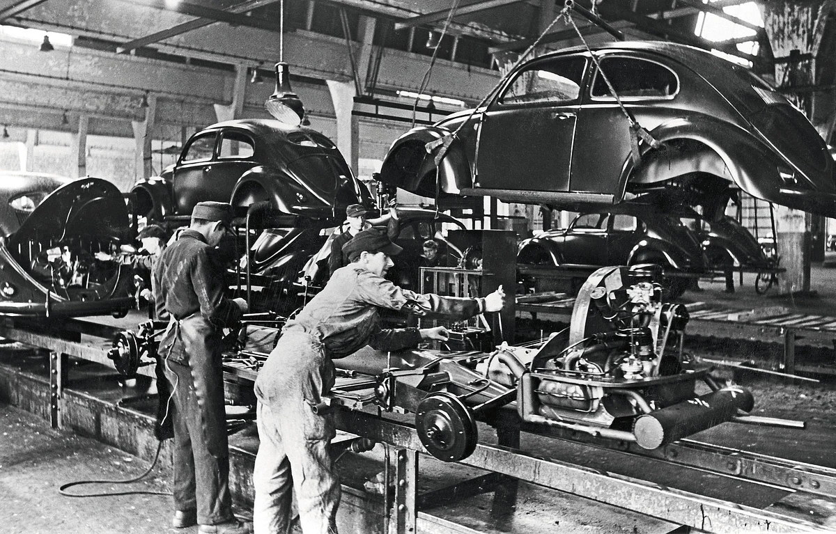 Volkswagen Beetle Producion in Wolfsburg Sarted 75 Years Ago