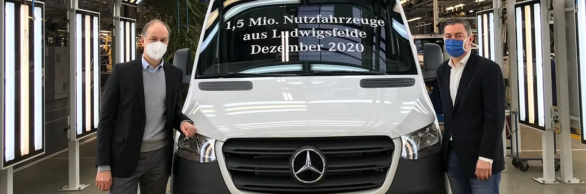 Merced Benz Ludwigsfelde Produces 1.5 Million Commercial Vehicles