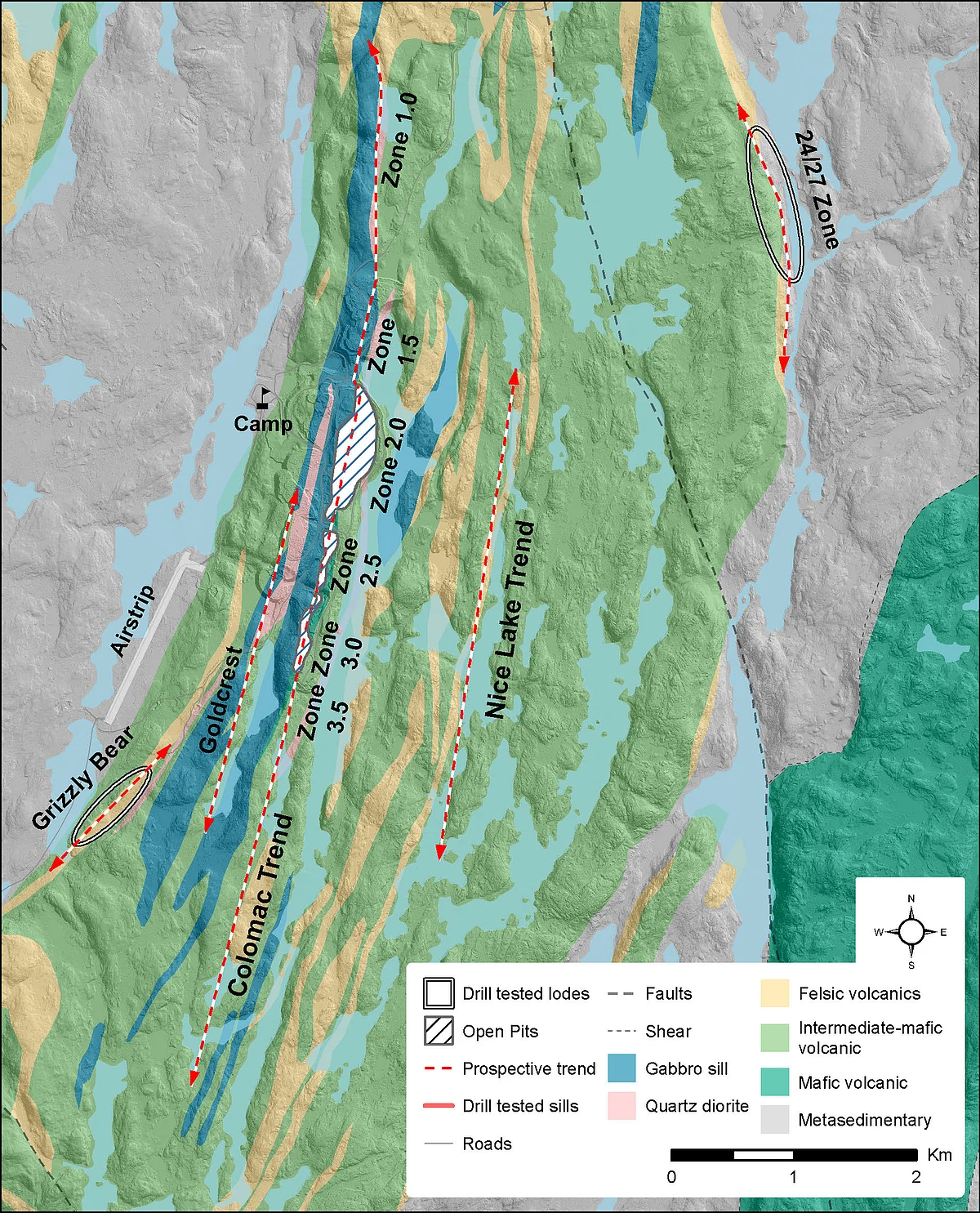Nighthawk Gold Drilling Update for Colomac Gold Project