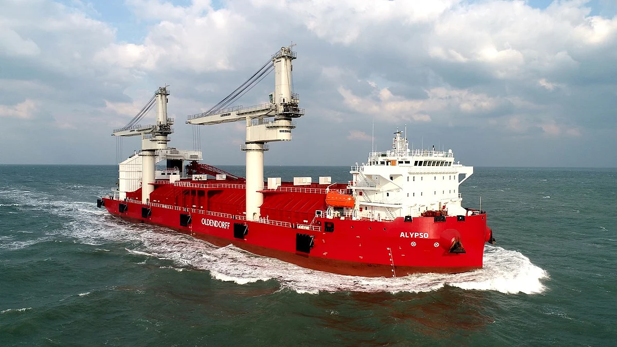 ABB Azipod Electric Propulsion in Bulk Carriers of Oldendorff
