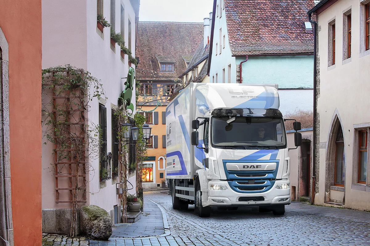DAF LF Electric Trucks for Zero Emission Urban Distribution