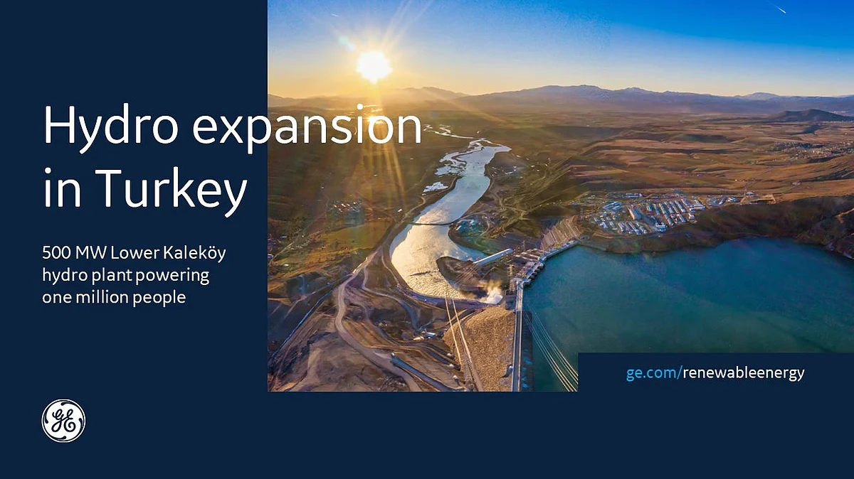GE Renewable Completes Lower Kaleköy Hydropower Plant in Turkey