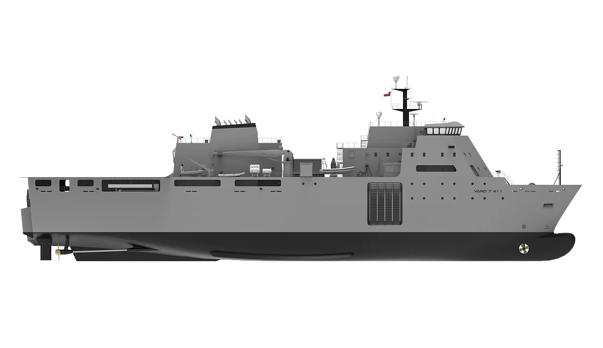 Vard Marine to Design of Amphibious & Military Sea Transport Ship