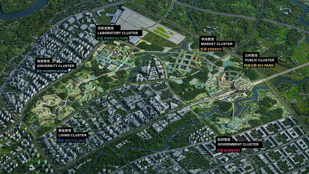 Designs Revealed for Chengdu Future Science and Technology City