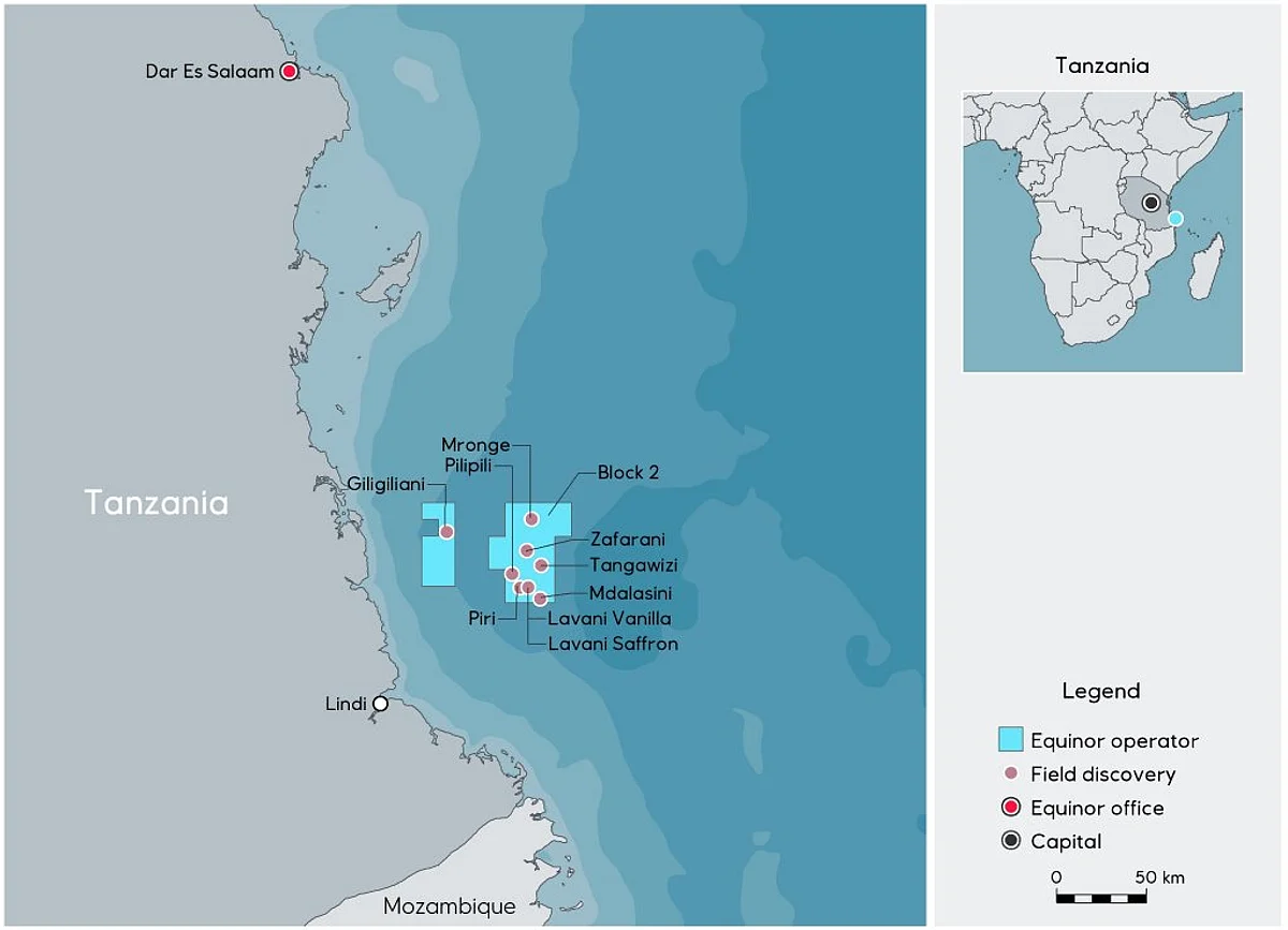 Equinor Takes Impairment at Tanzania LNG Project