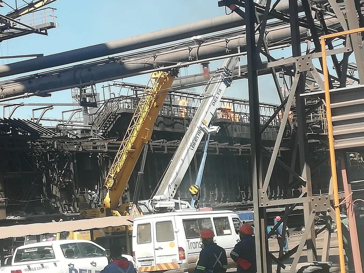 3 Killed in Coke Oven Stack Collapse at ArcelorMittal South Africa