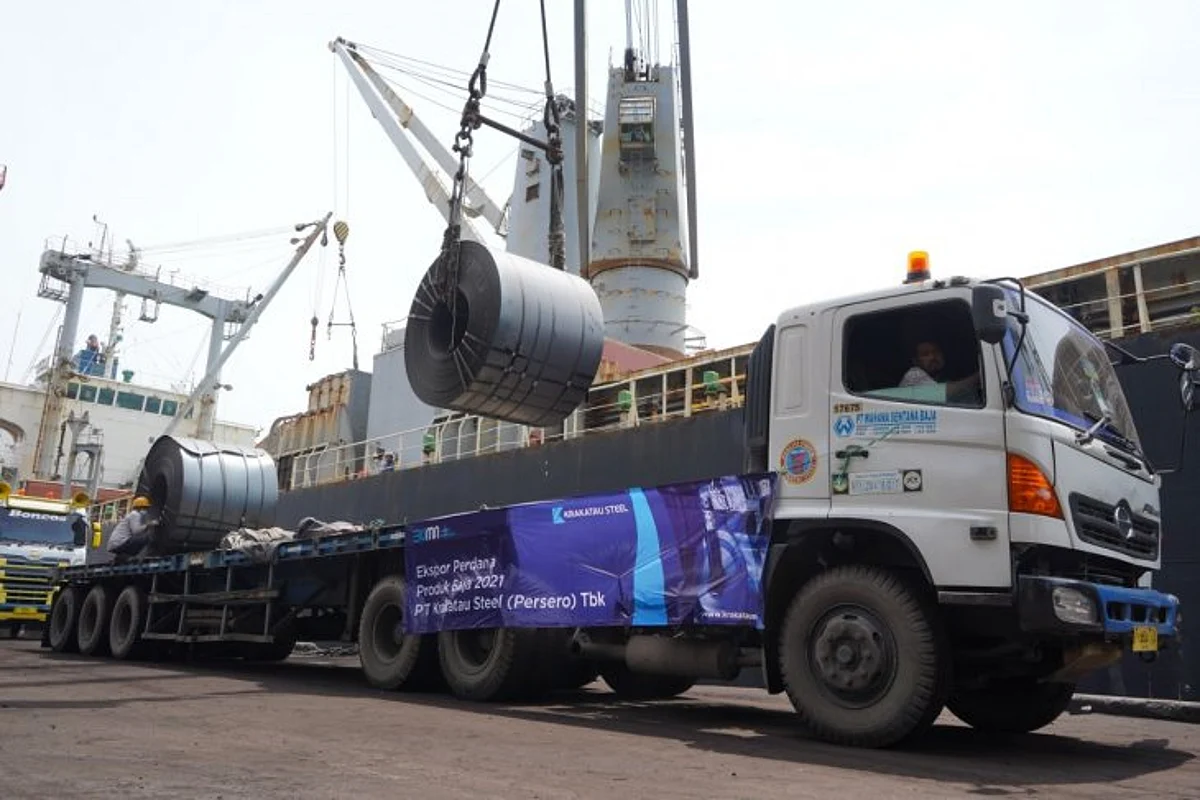 PT Krakatau Steel Ships HRC to Malaysia