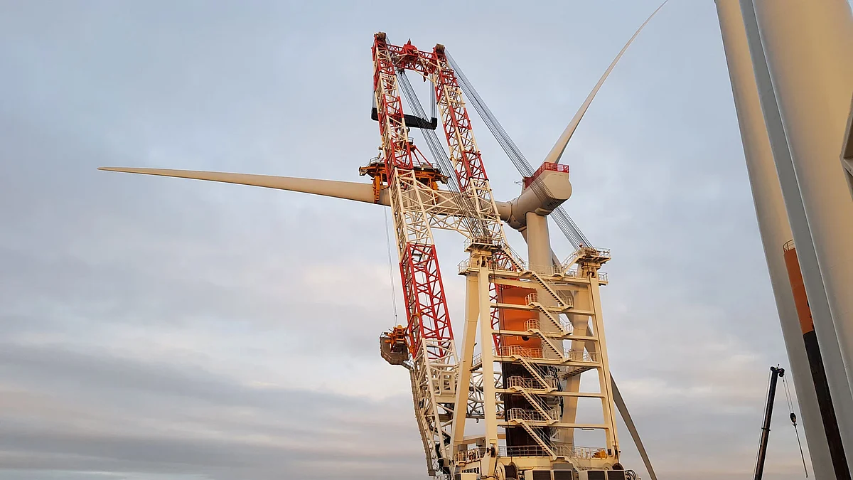 Vattenfall Installs Turbine at Kriegers Flak Offshore Wind Farm