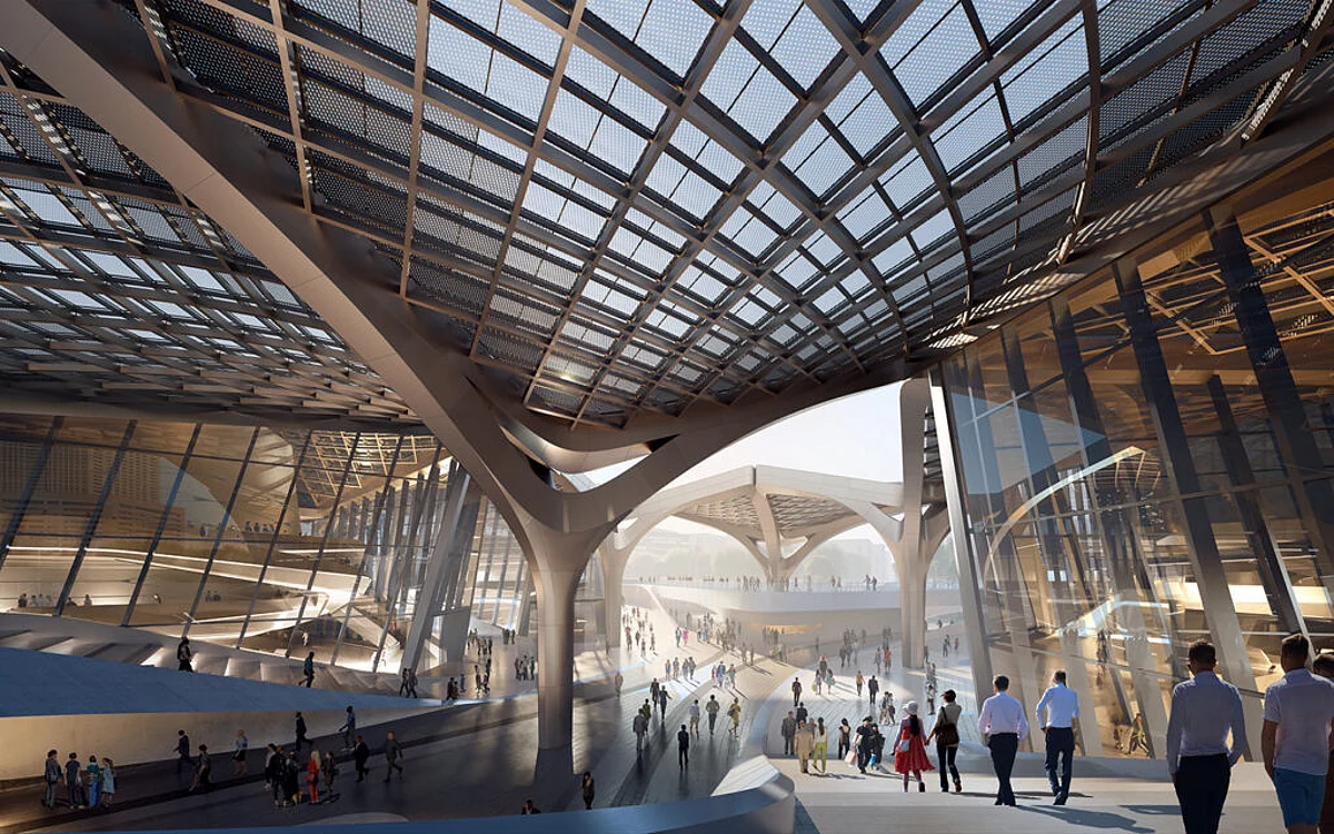 Zaha Haddid Designs Zhuhai Jinwan Civic Art Centre in China