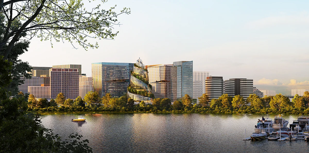 Amazon Design for Second Phase Arlington headquarters in Virginia