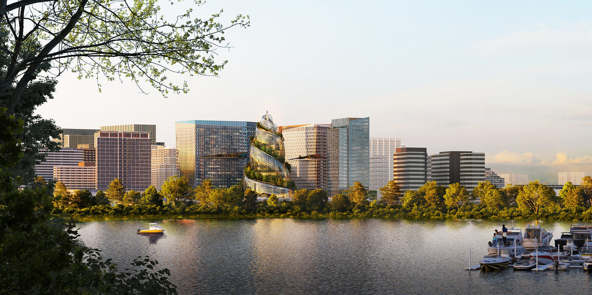 Amazon Design for second phase of Arlington headquarters