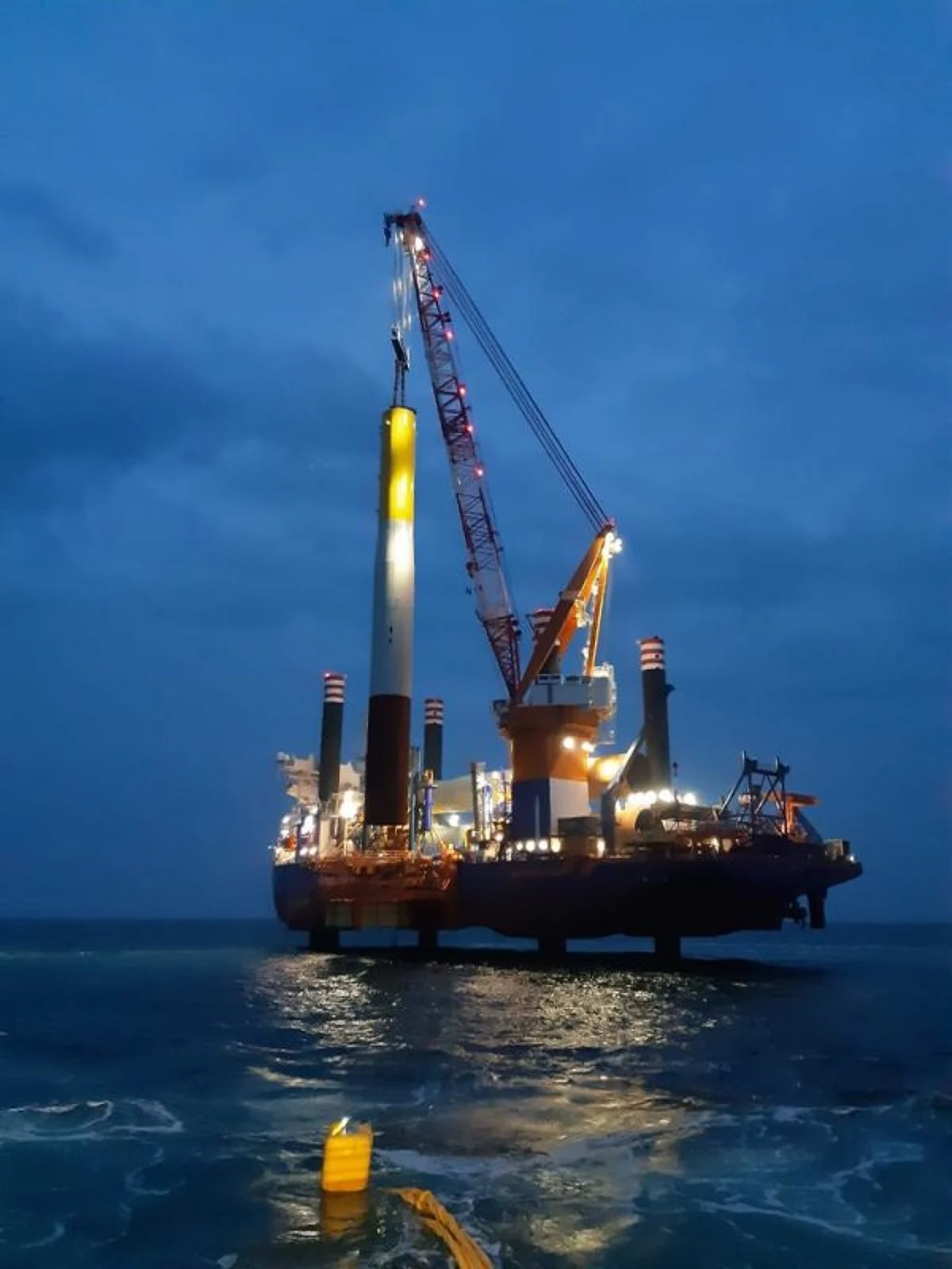 Dillinger Supplied 70KT Plates for Borssele Offshore Wind Farm