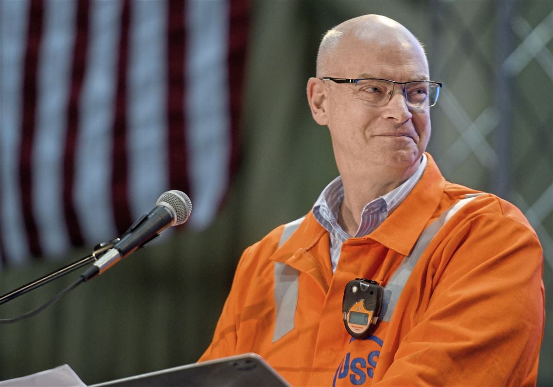 US Steel CEO Mr Burritt Bullish On Infrastructure Investing In US