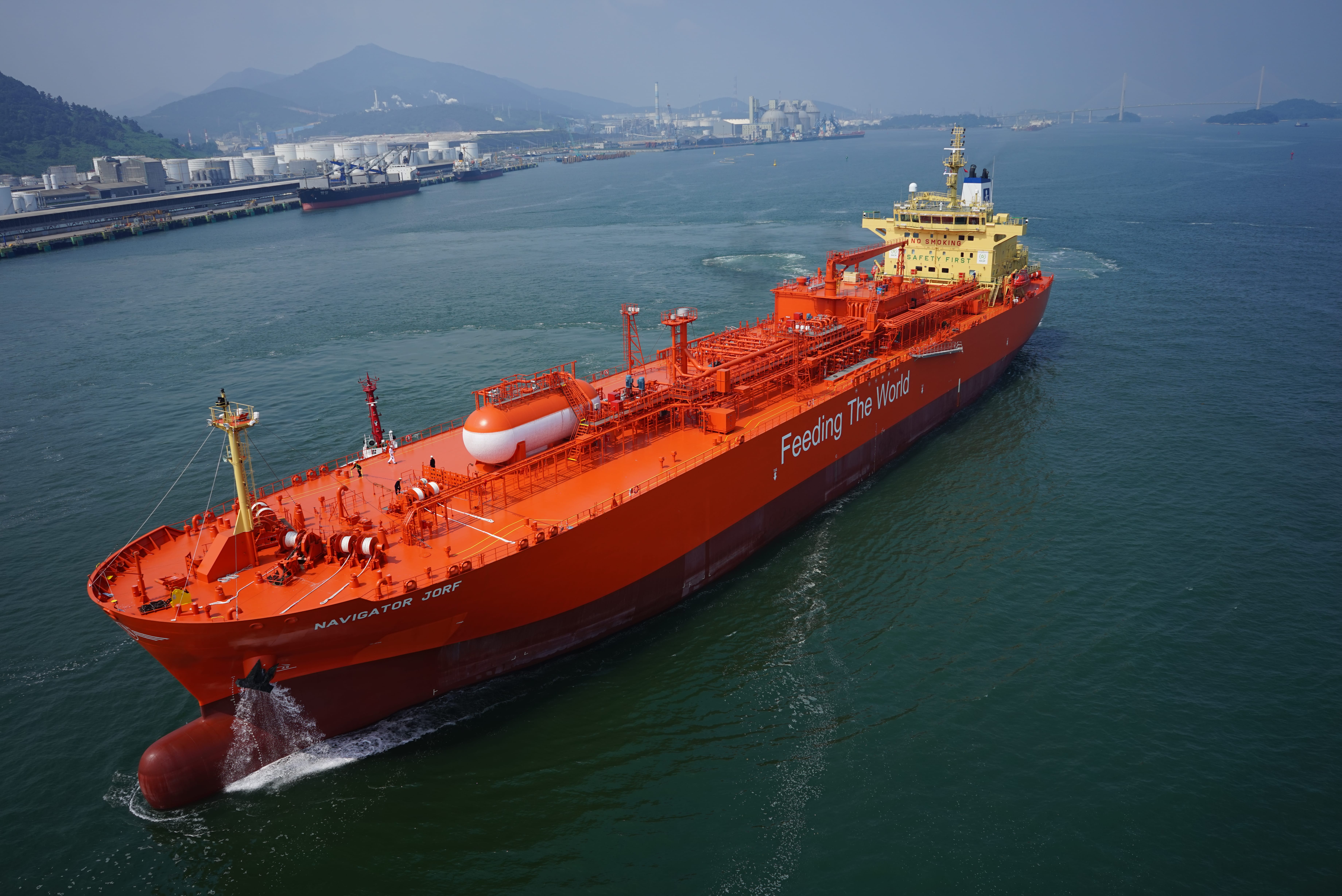 Navigator Gas Awarded DNV AiP For Ammonia Fuelled Gas Carrier