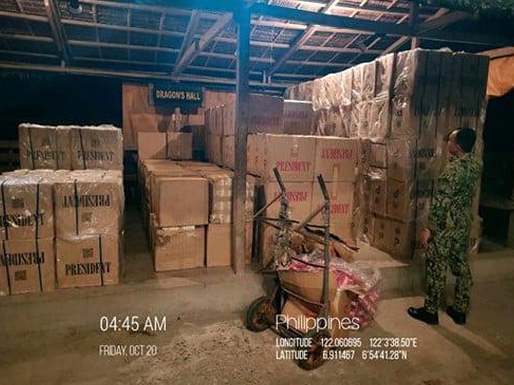 5 nabbed, P14.7M smuggled cigarettes seized off Zamboanga - Vimarsana News