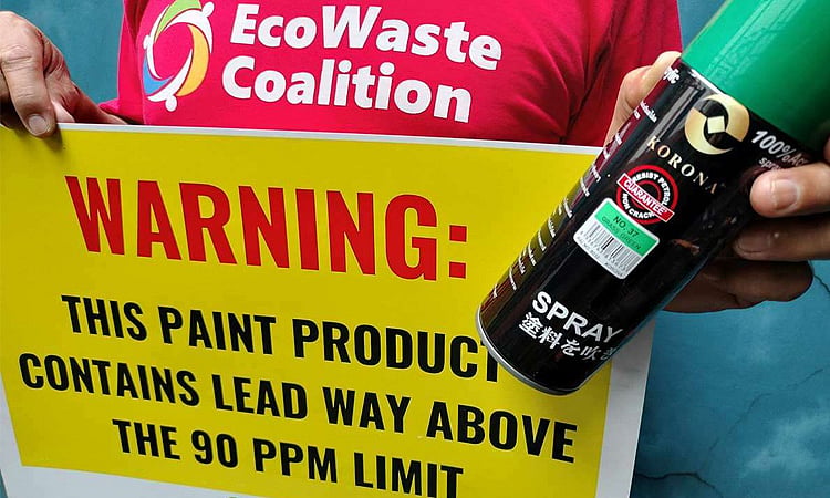 Some spray paints sold in Davao contain toxic lead - Vimarsana News