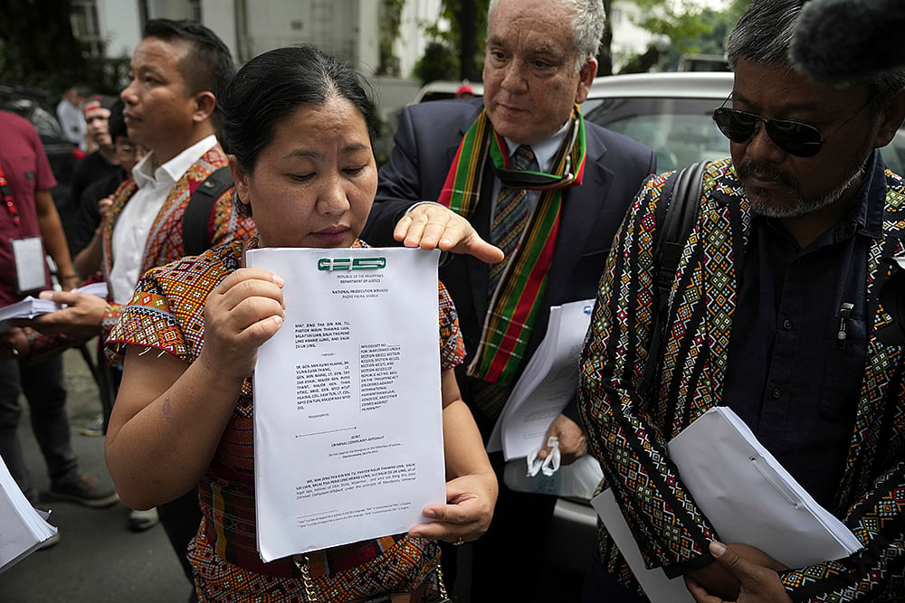 Relatives of victims of alleged war crimes in military-run Myanmar seek justice in Philippines - Vimarsana News