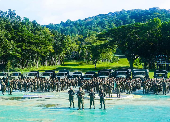 1ID deploys Provisional Battalion to secure BSKE 2023 - Vimarsana News