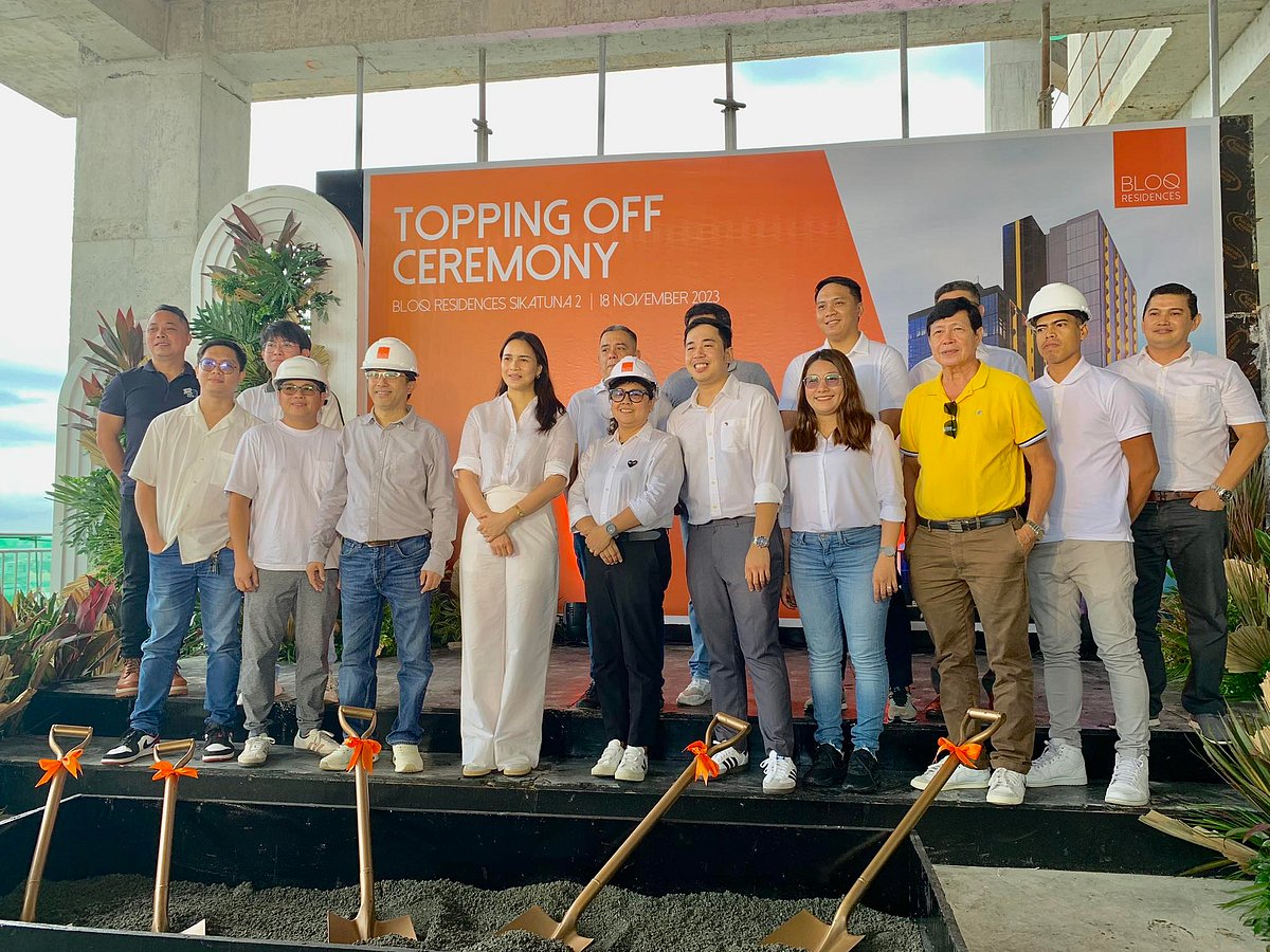 RFK Holdings Celebrates Topping-Off Ceremony for Bloq Residences Sikatuna 2: City's Newest Landmark Reaches New Heights - Vimarsana News
