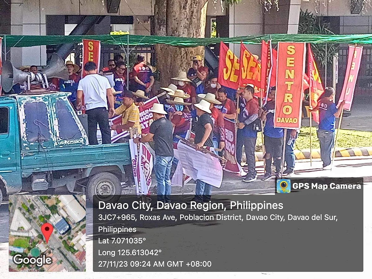 Zero Incident in Roxas Avenue Rally against 'Endo' System: San Pedro Police Station Reports - Vimarsana News