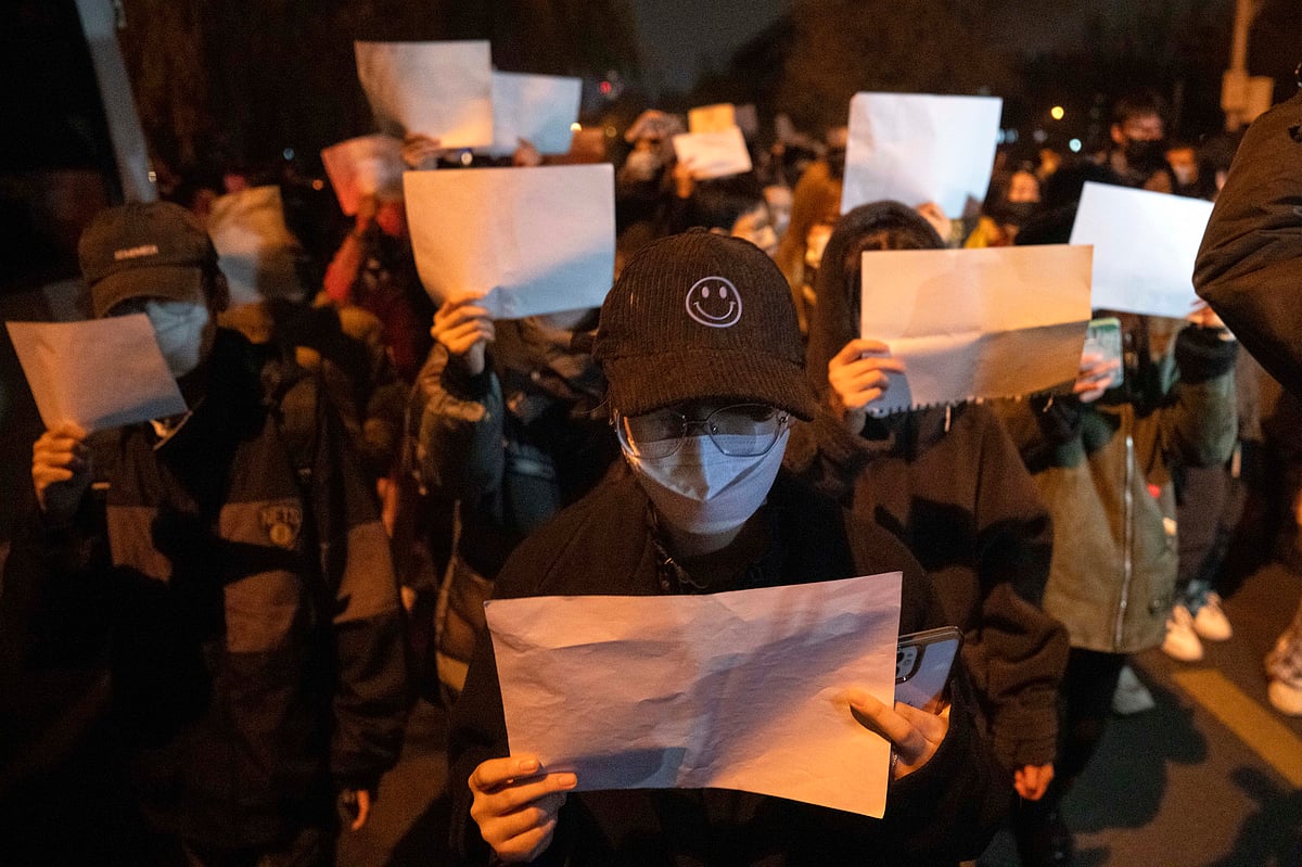 Defiance and Forgotten Protests: Unraveling China's 'White Paper' Movement - Vimarsana News