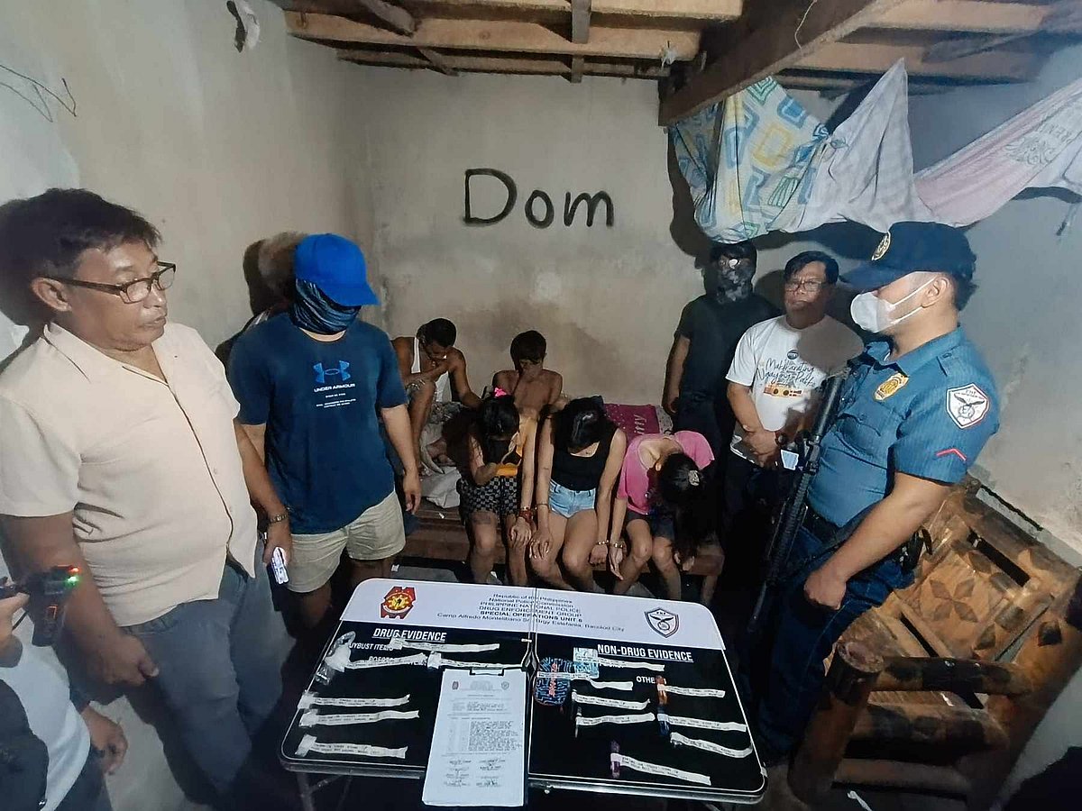 6 Alleged Drug Personalities Arrested in Bacolod City - Vimarsana News