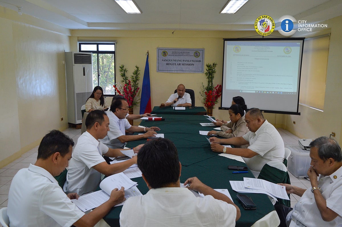 San Carlos City Council Holds 2nd Out-of-the-Hall Session: Projects, Agreements, and Assistance Discussed - Vimarsana News