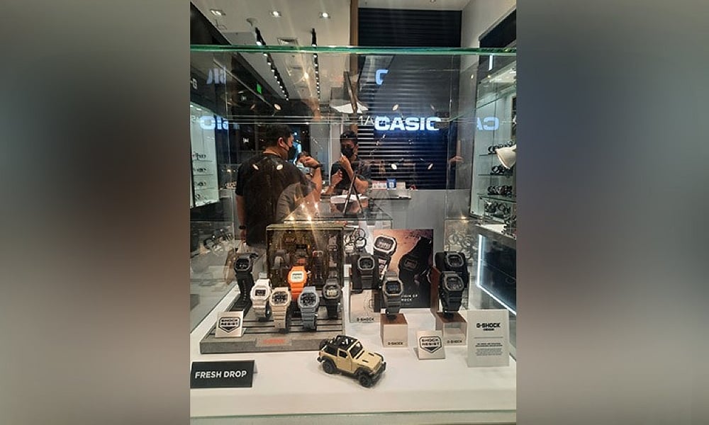 Casio opens first, biggesttodate concept store in Cebu City