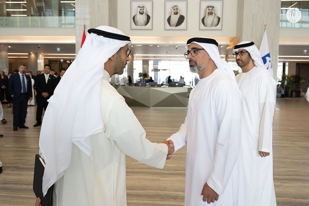 Khaled bin Mohamed bin Zayed global energy leaders to 8th Abu