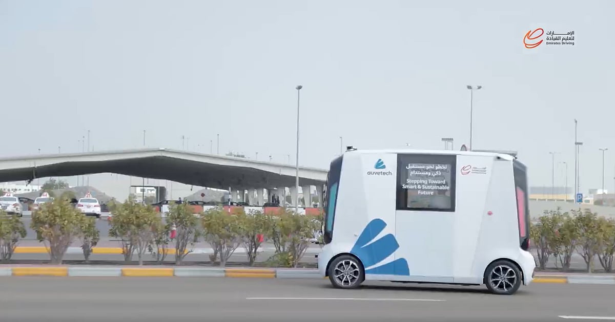 Emirates Driving Company tests world-leading Smart Mobility Tech in Abu ...