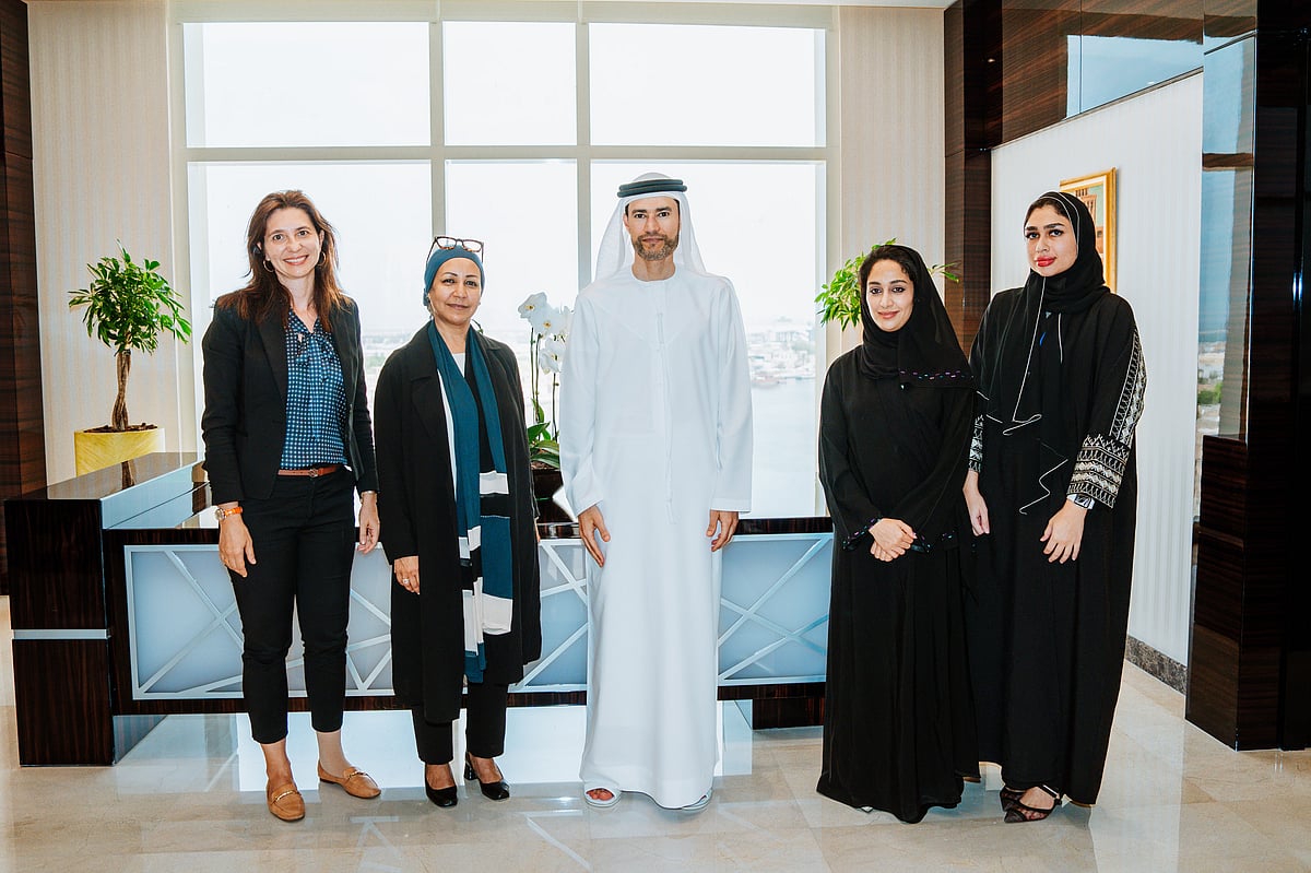 H.E Mohamed bin Hadi Al Hussaini Meets World Bank's Country Director for GCC Countries