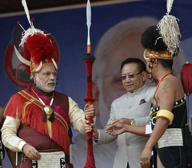 Modi in Nagaland
