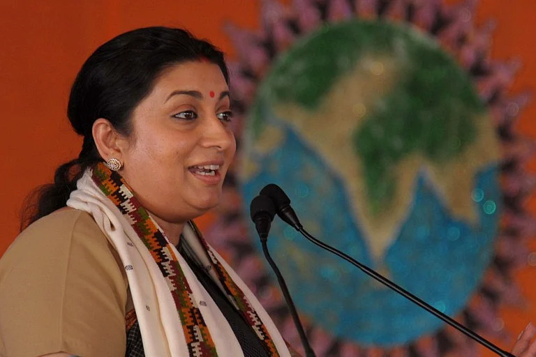 Minister of Human Resource Development, Smriti Irani (Credits: AFP Photo/Narinder Nanu)