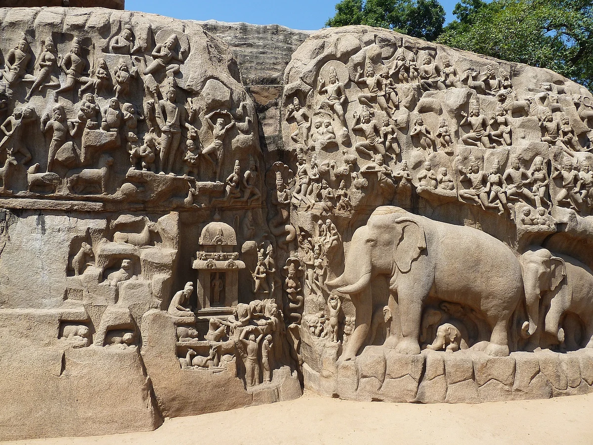Rocks, Reliefs, Temples And Calendar Art By ASI