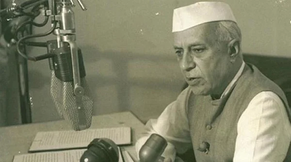 Former Prime Minister Jawaharlal Nehru