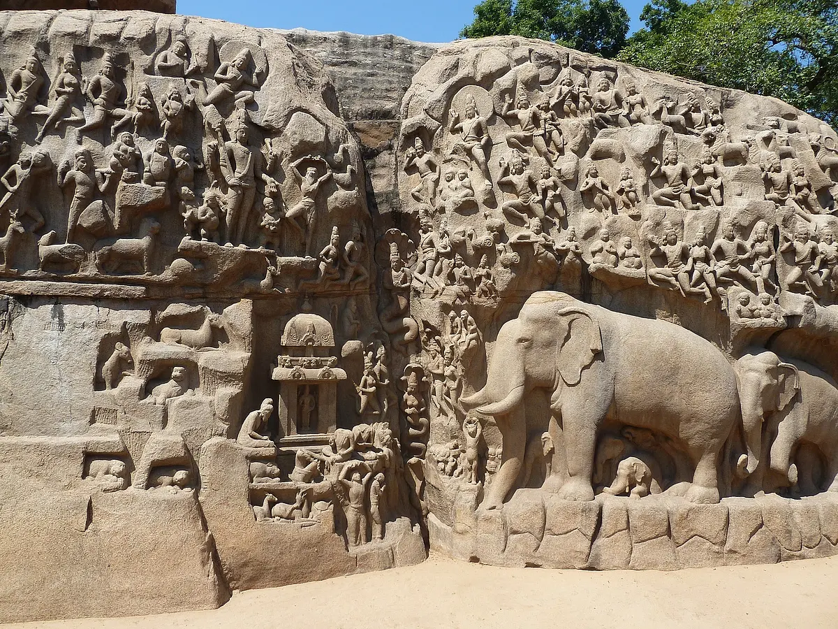 Rocks, Reliefs, Temples And Calendar Art By ASI