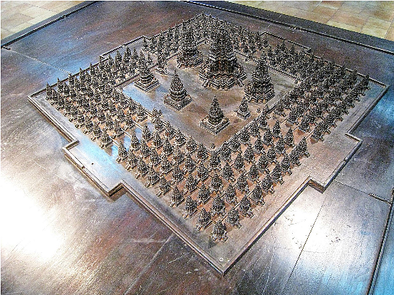 Arrangement of Prambanan temple complex - Photo Credit - From Wikipedia