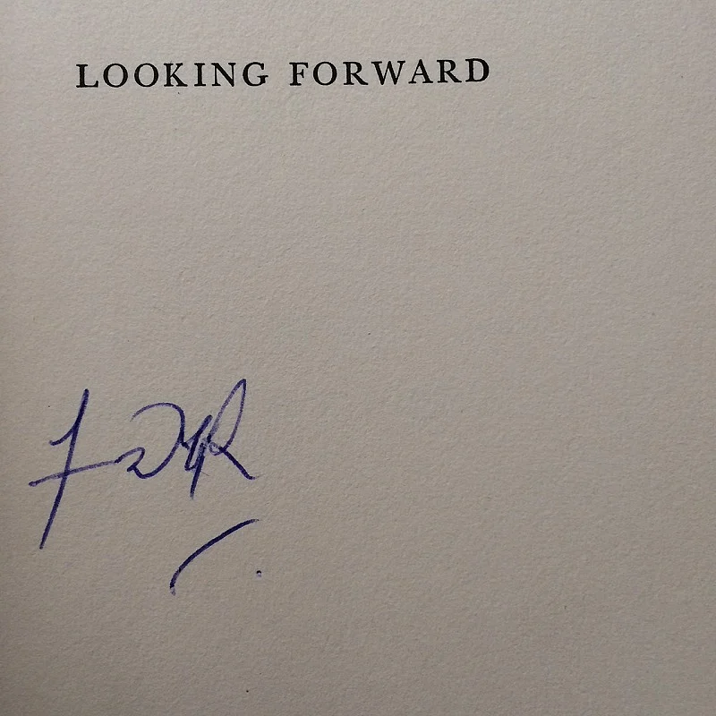 FDR’s Signed Book