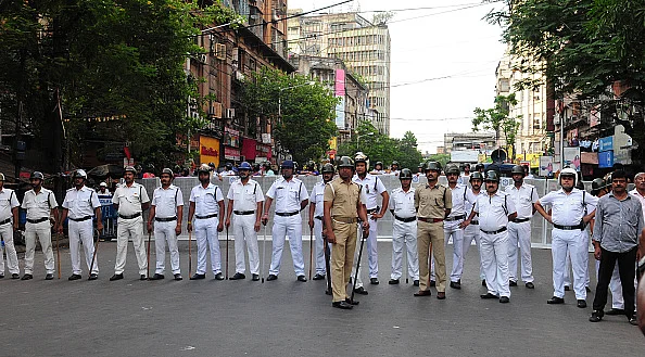 Police in West Bengal/Getty Images